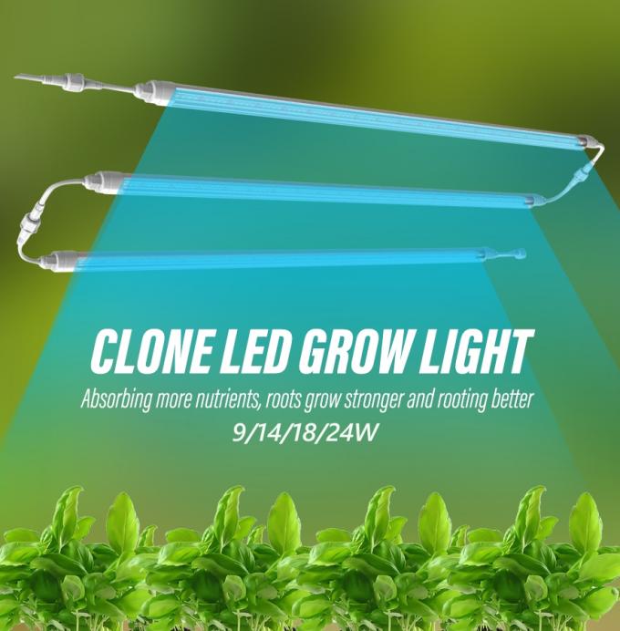 24w T8 LED Grow Light Tube 室内用 垂直ラック 葉緑色 LED クローンライト 種植 1.5m デイジーチェーン サムソン LED 0