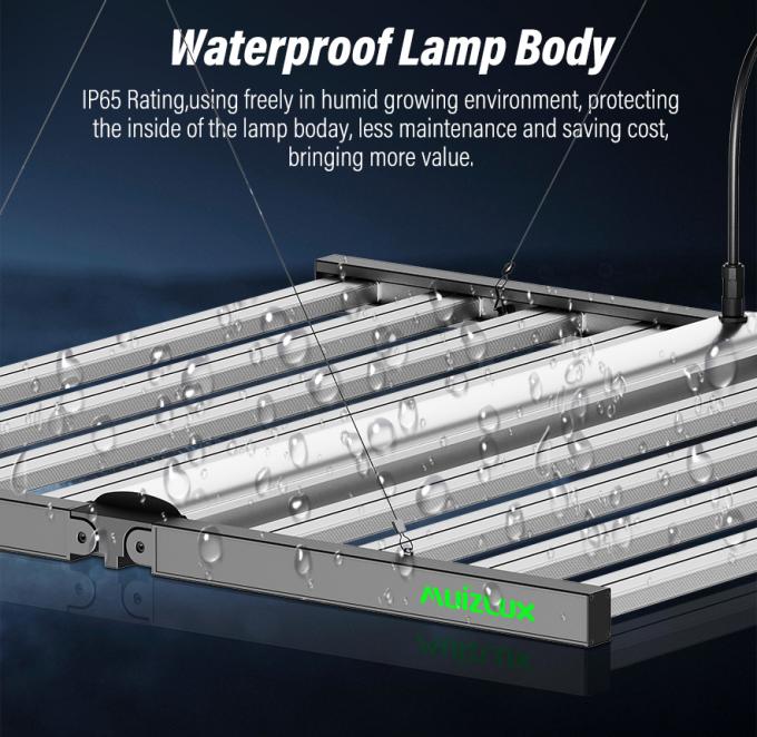 640W 栽培棒 草の温室栽培 室内 バースタイル LED 成長ライト 折りたたむ 調節可能 調節可能 スペトラ 6